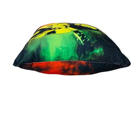 Bob Marley Reggae Decorative Throw Pillow Retro Dorm Room Music Love Psychedelic - Picture 7 of 10